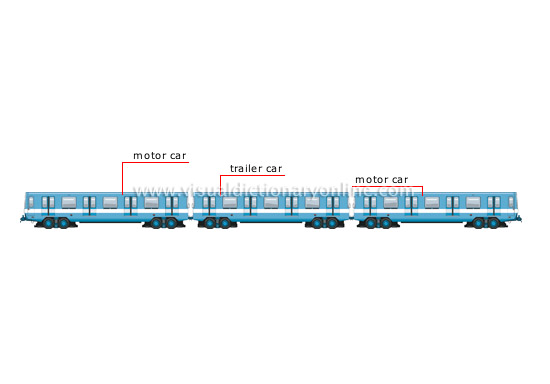 subway train