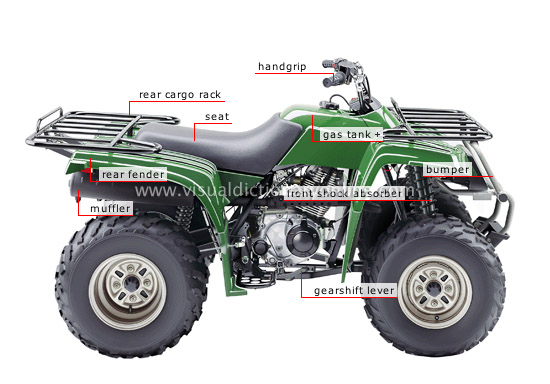 4 X 4 all-terrain vehicle